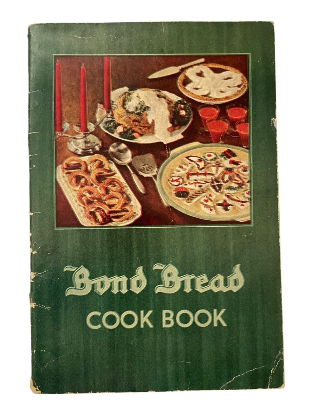 Vintage 1935 Bond Bread Cook Book Recipes General Baking Company Wwii Era